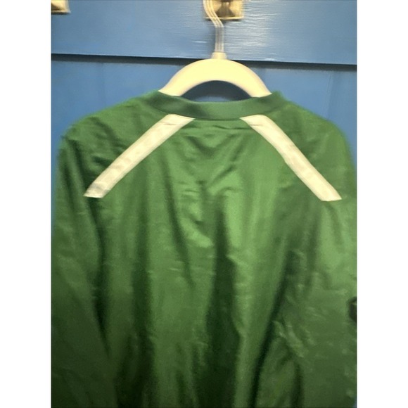 Augusta Sportswear Pullover Wind Breaker Mens Medium Green V Neck Golf - Picture 9 of 12